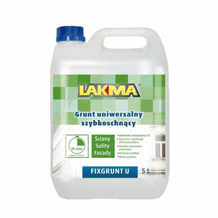 Lakma Fixgrunt U 5L - grunt uniwersalny szybkoschnący