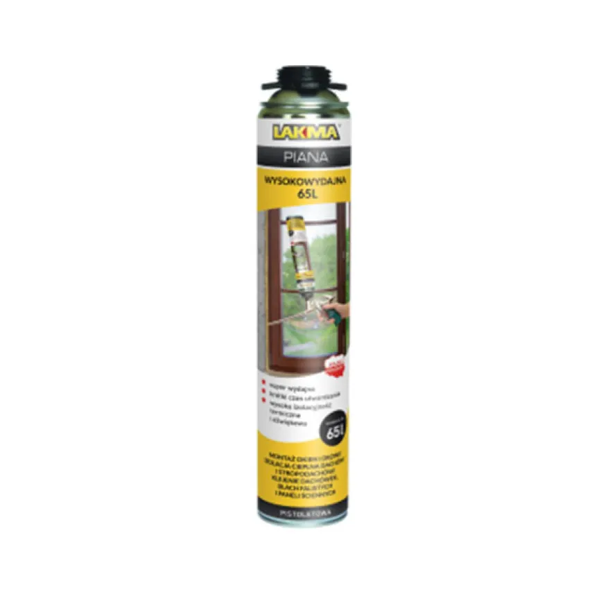 Lakma 65L 750ml PISTOLETOWA PIANKA WIELOSEZONOWA
