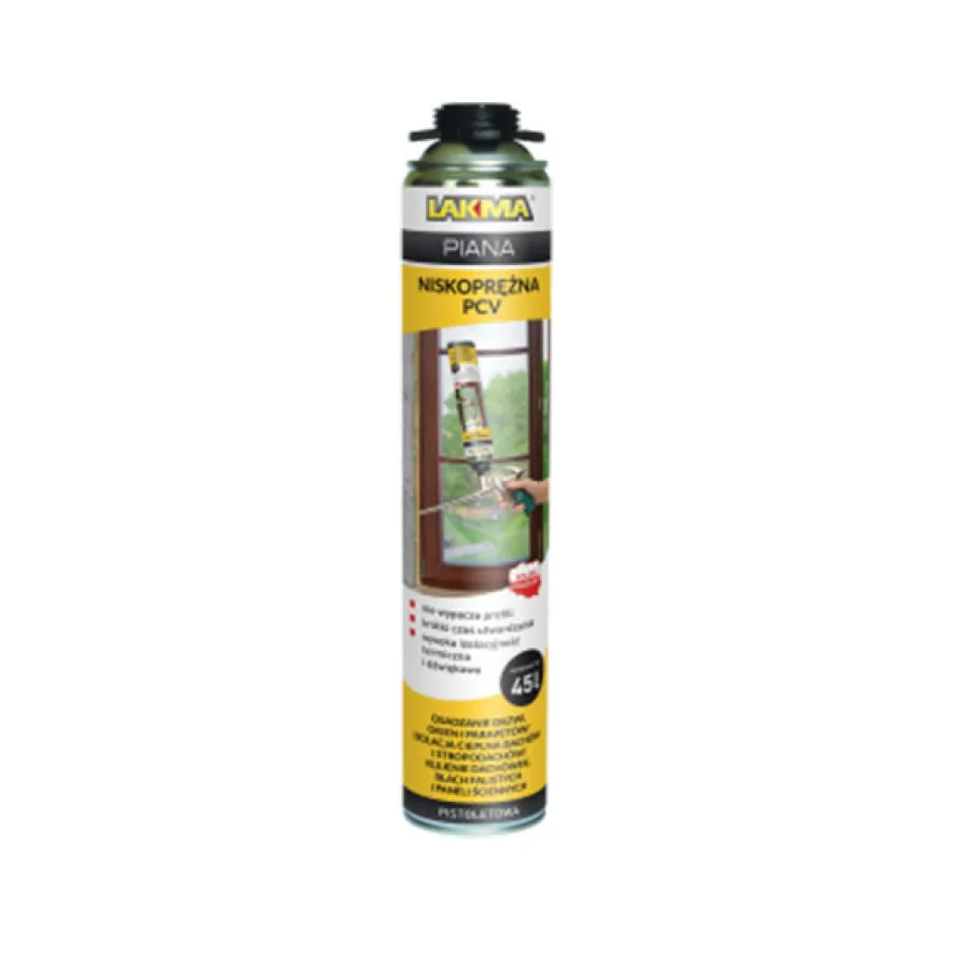 Lakma PCV 750ml PISTOLETOWA PIANKA NISKOPRĘŻNA
