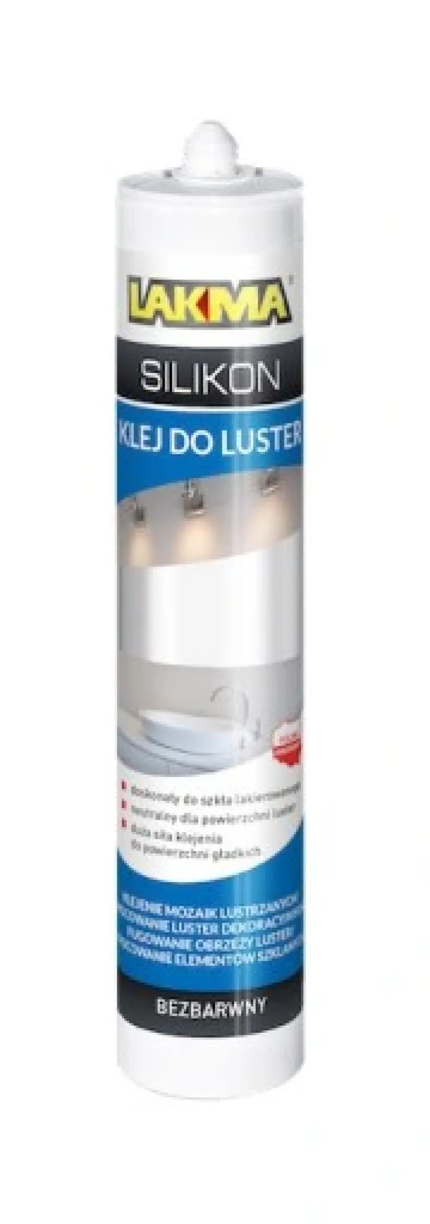 Lakma Silikon Klej do luster 300ml