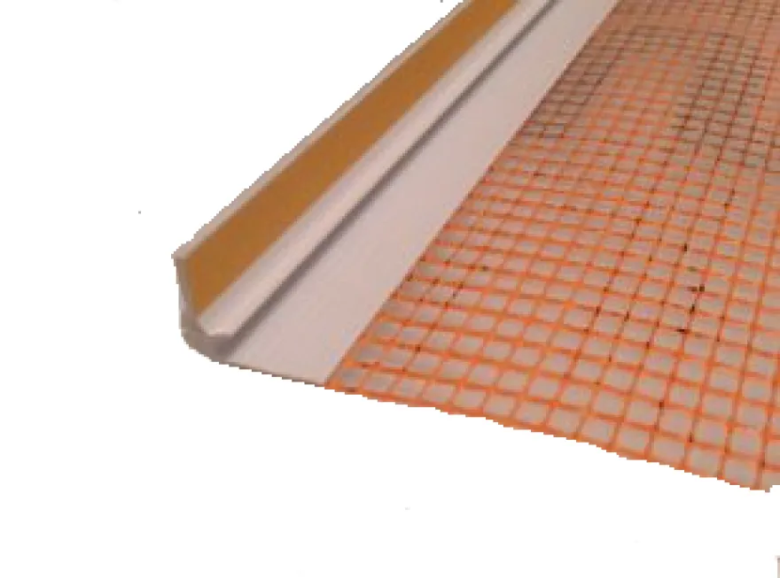 Listwa przyokienna PVC z siatką 2,5 mb