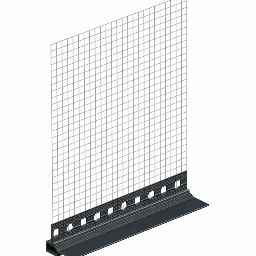 Listwa przyokienna z siatką, dylatacyjna Ejot Pro Gap 10 Giga Flex 2,4 mb RAL 7016