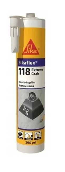 Sikaflex -118 Extreme Grab Klej montażowy 290ml