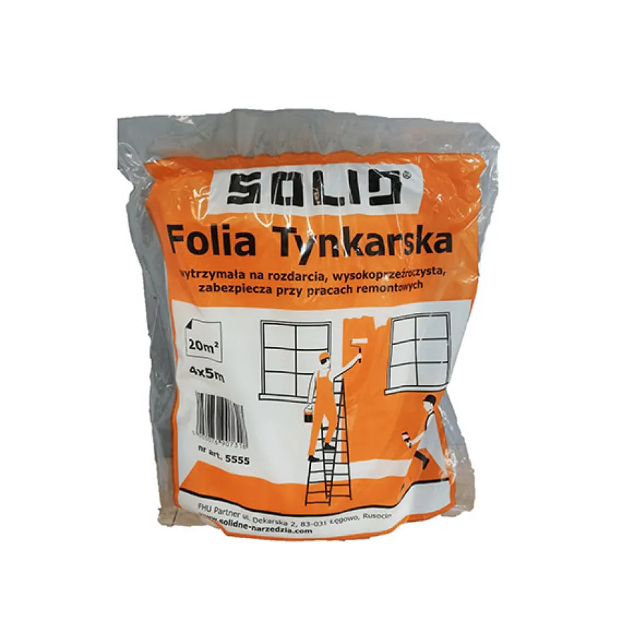 Solid folia tynkarska 4x5m 20m2