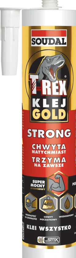 Soudal T-Rex Gold Strong Klej montażowy hybrydowy 290ml