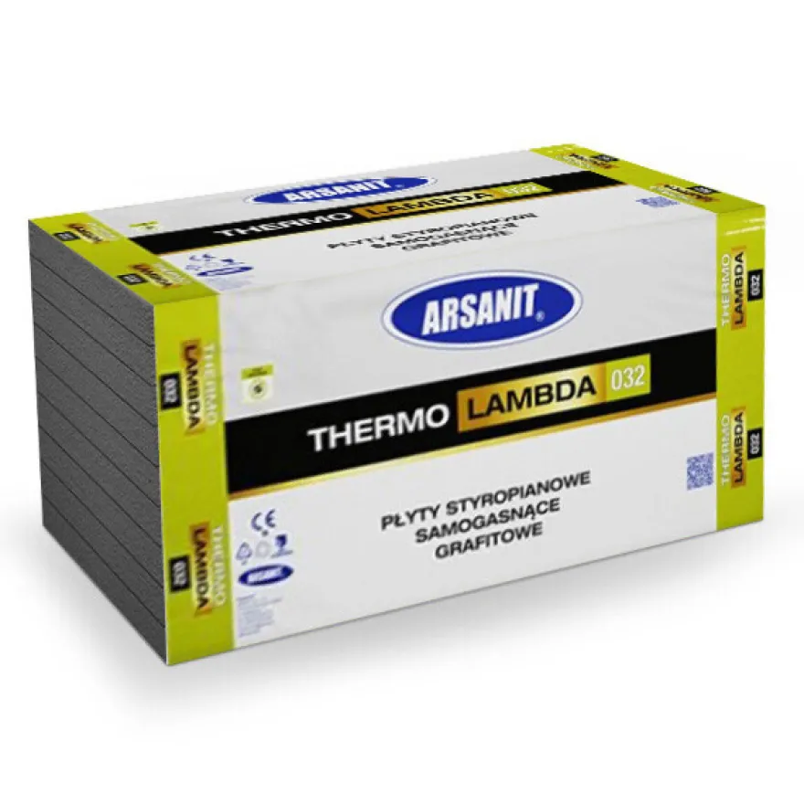 Styropian grafitowy Arsanit Thermo Lambda 032