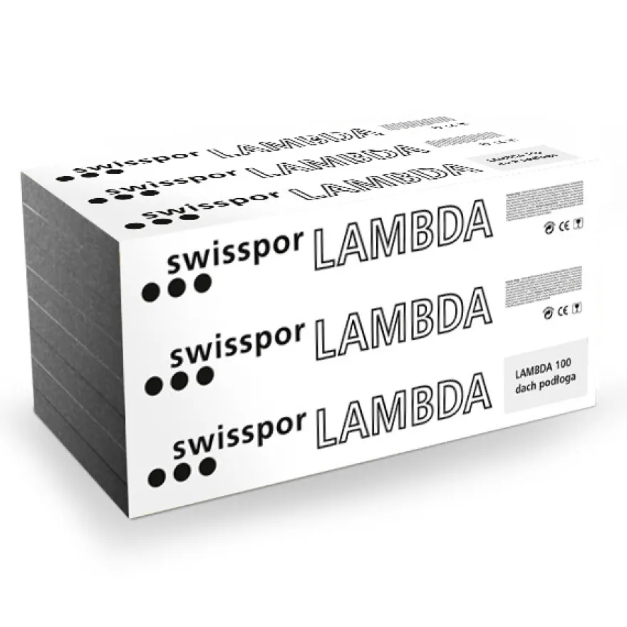 Styropian grafitowy Swisspor LAMBDA 100 031 dach podłoga