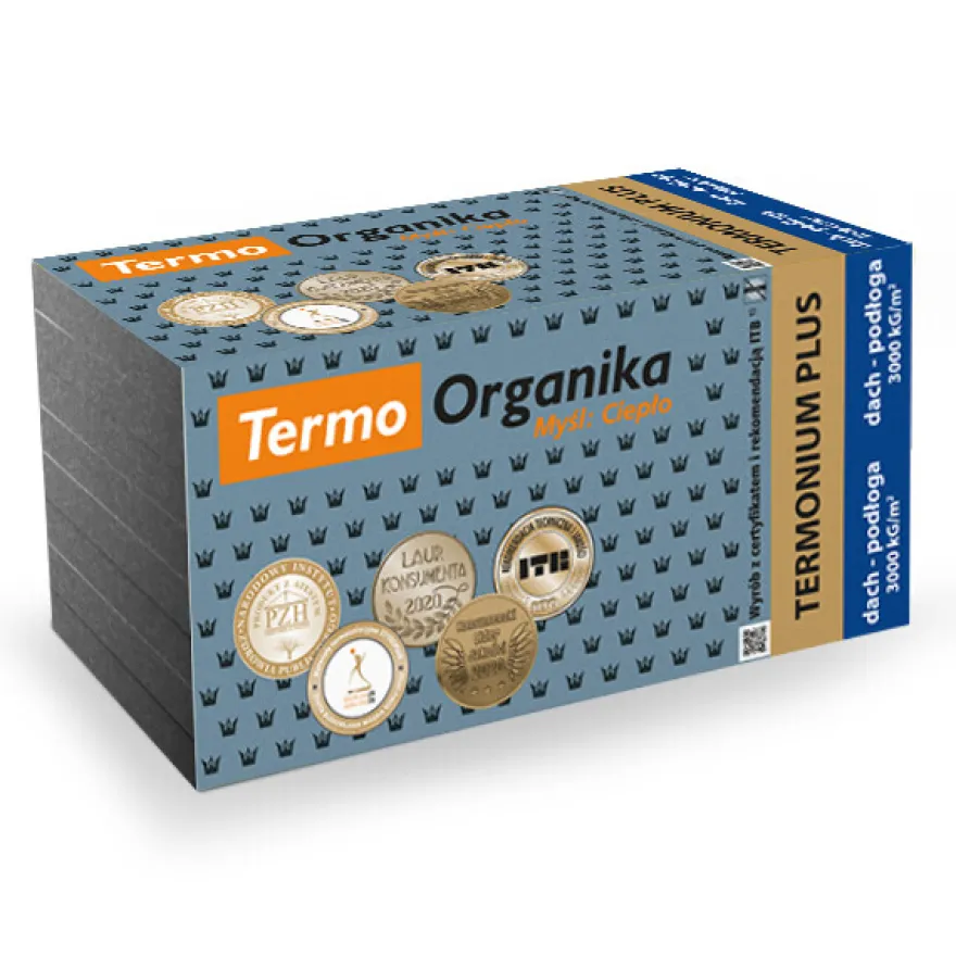 Styropian grafitowy Termo Organika TERMONIUM PLUS dach podłoga EPS 100 031