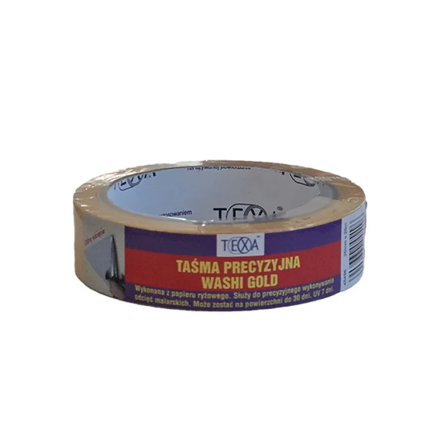 TEXA WASHI GOLD taśma precyzyjna 25 mm